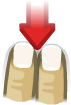 Gesture Scroll Down